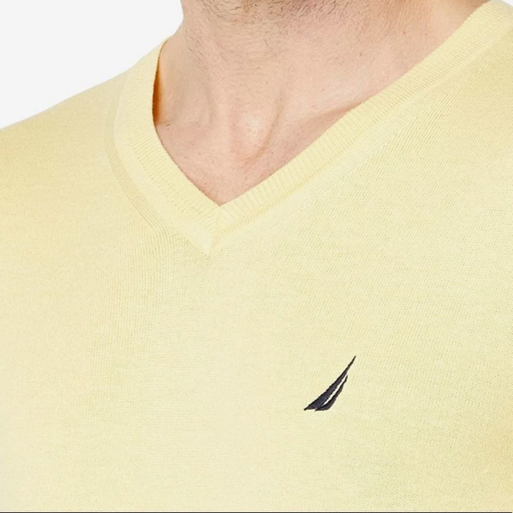 Nautica Men's Navtech V-Neck Sweater Large - Picture 6 of 15